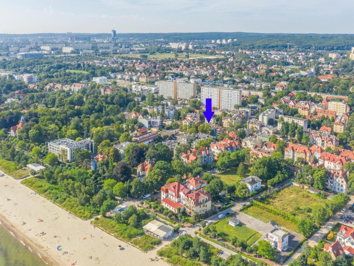 Апартаменты Sopot Grunwaldzka - Parkowa Blisko Plazy Экстерьер фото