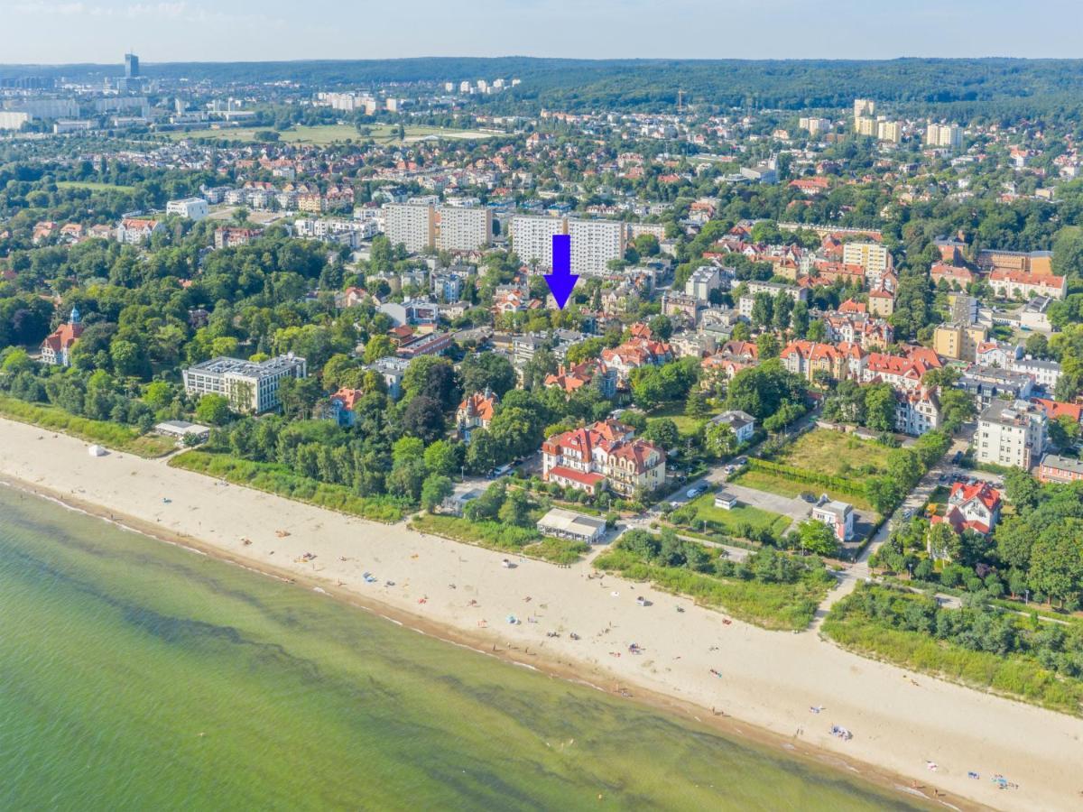Апартаменты Sopot Grunwaldzka - Parkowa Blisko Plazy Экстерьер фото